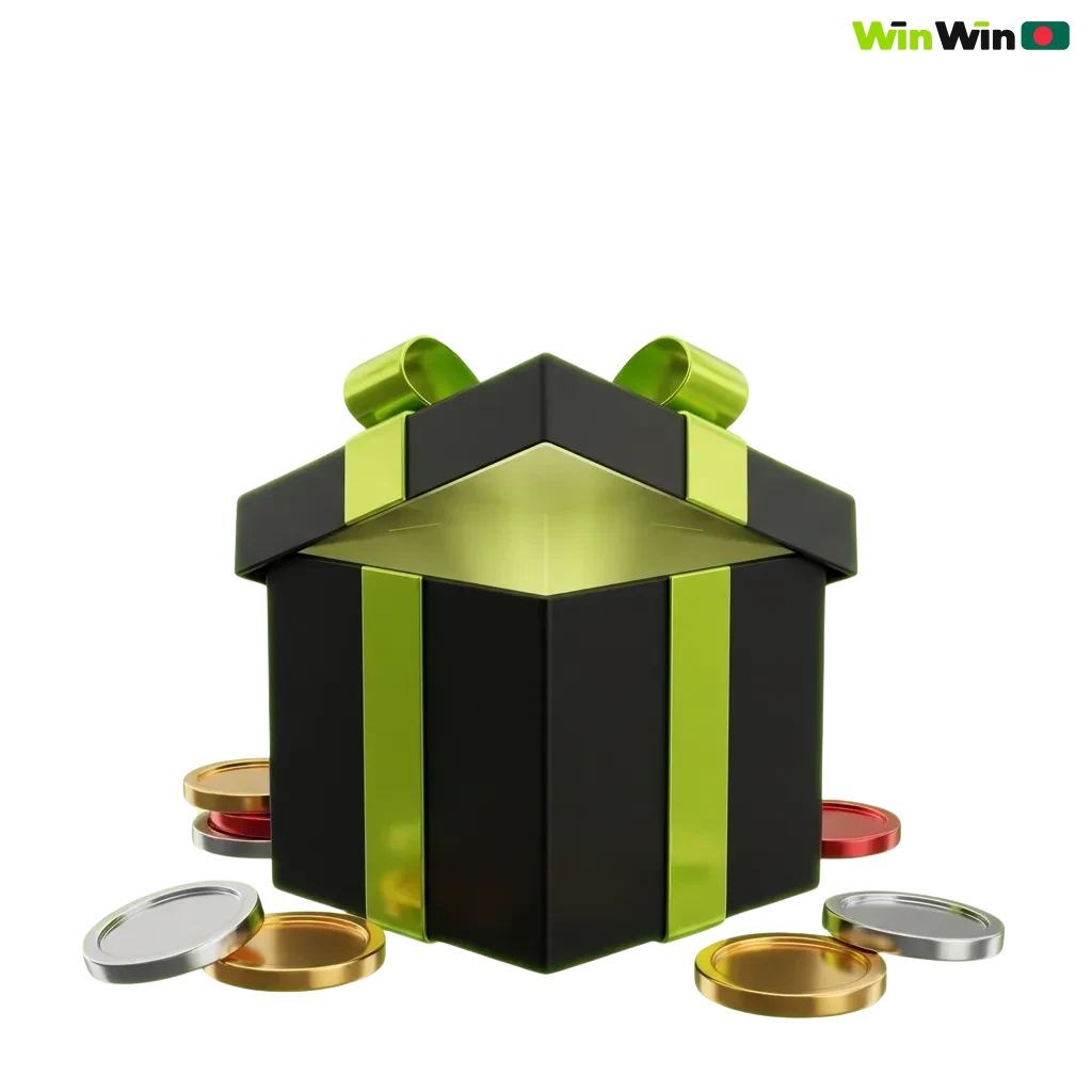 Banner for WinWin welcome bonus in Bangladesh: up to 200% first deposit match and 150 free casino spins