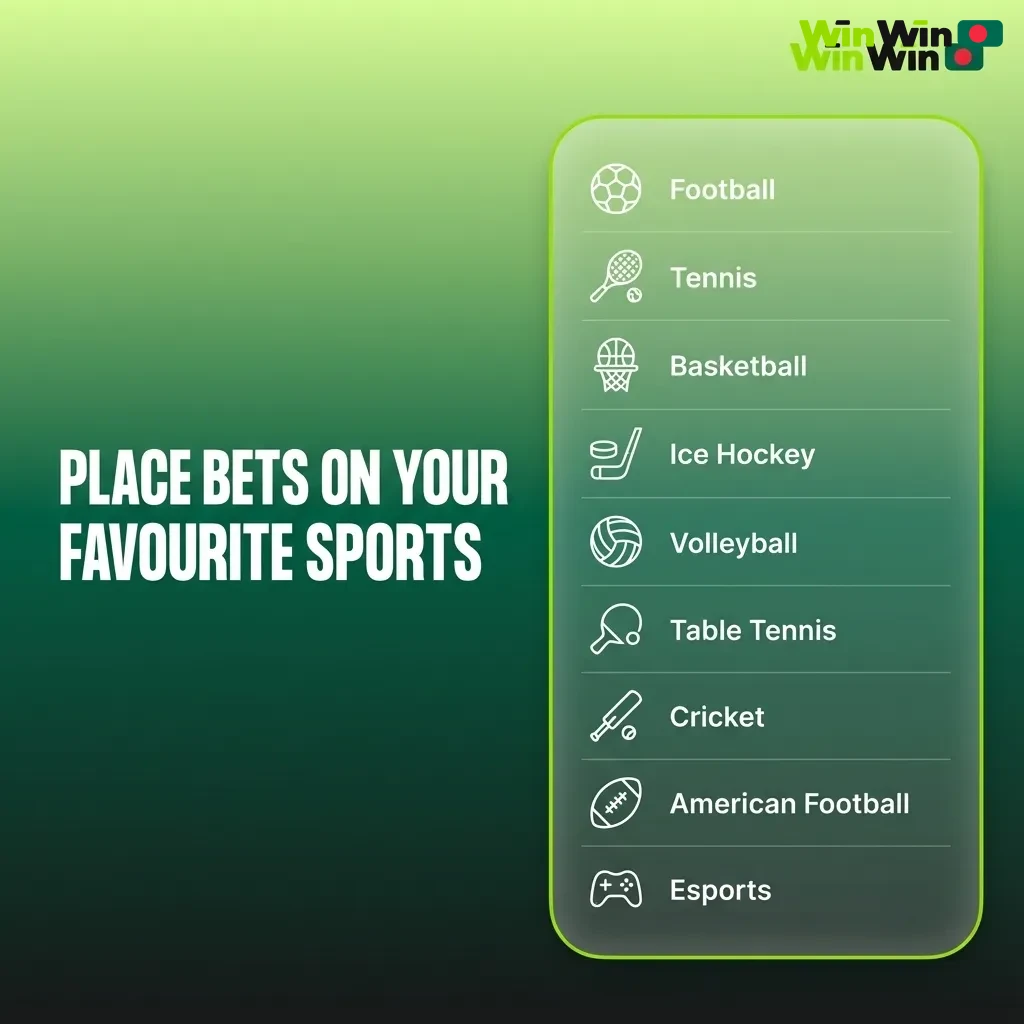 WinWin Bangladesh betting site interface showing cricket, football, kabaddi and tennis odds with live and pre‑match options.