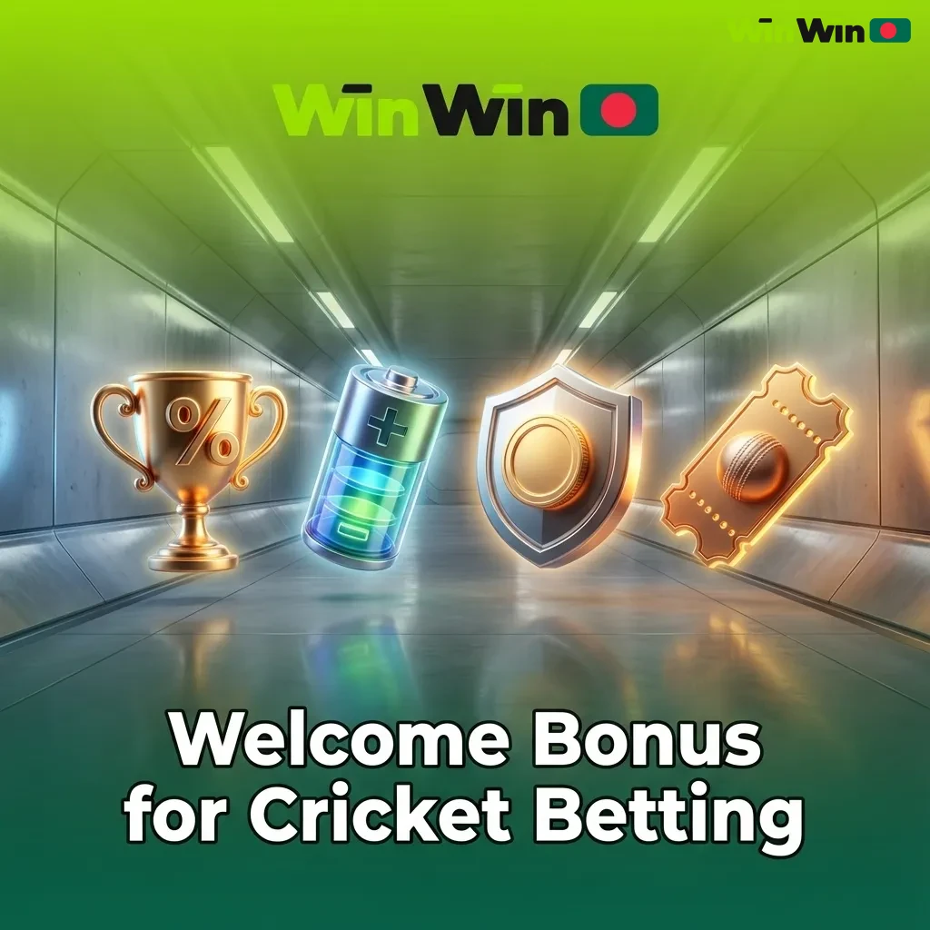 Banner promoting cricket betting welcome bonus: 200% first deposit and 150 casino free spins for new Bangladeshi users