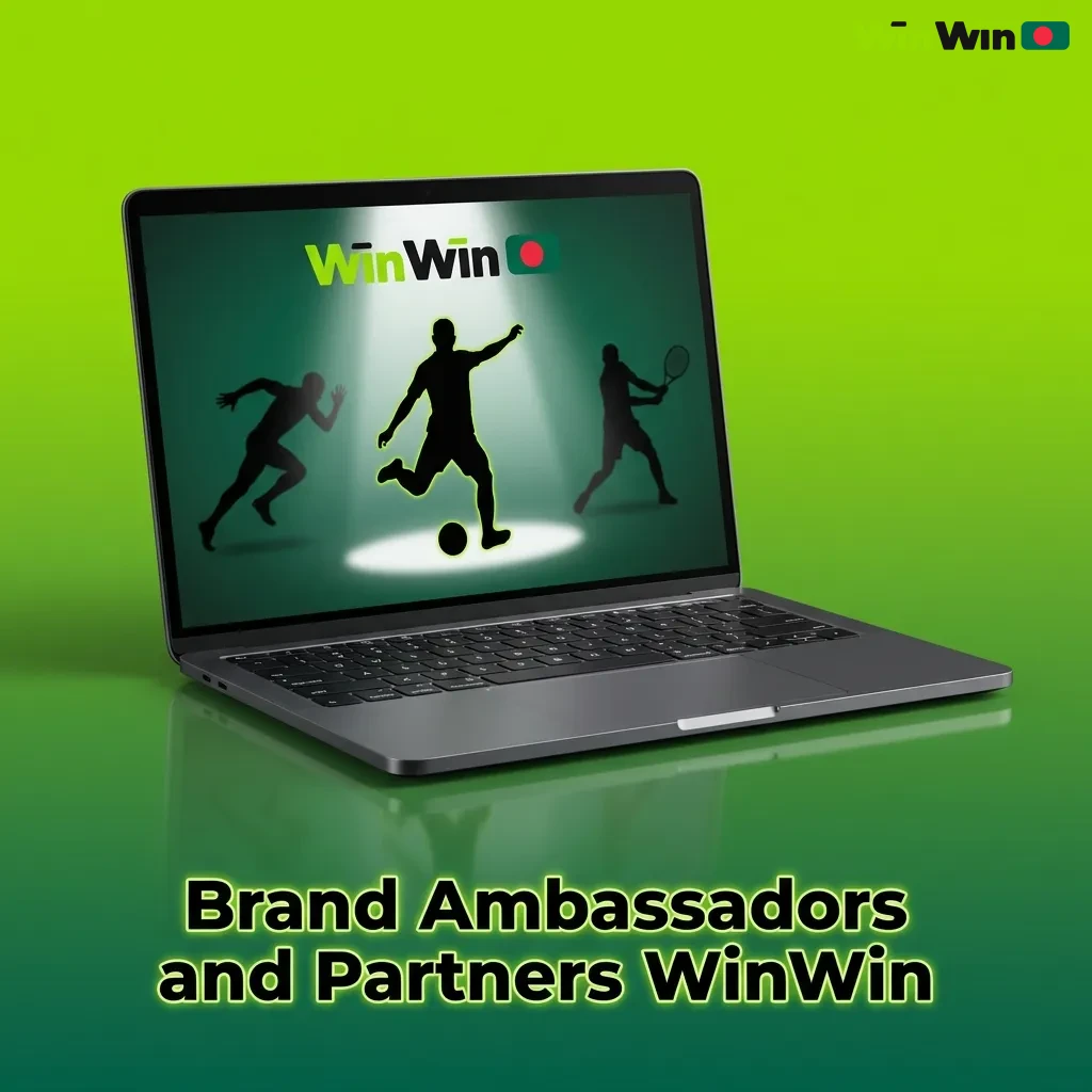 WinWin brand partnerships with Bangladesh Cricket Board, Dhaka Dynamites, and eSports teams for regional reach