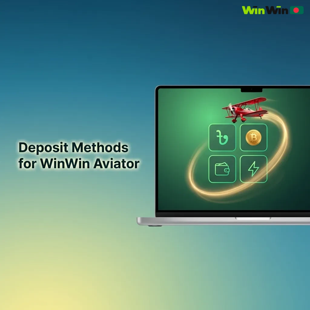 Payment methods for WinWin Aviator including bKash, Nagad, Rocket, cryptocurrency, and cards for Bangladesh players