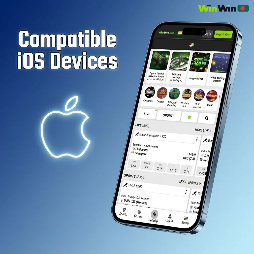 List of compatible iPhone and iPad models from iPhone X through iPhone 15 series and recent iPad generations