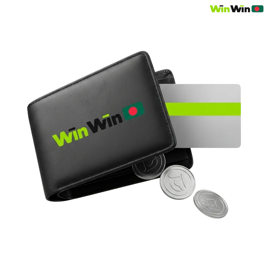 WinWin Bangladesh payment options including bKash, Nagad, Rocket with deposit limits from ৳500 to ৳100,000