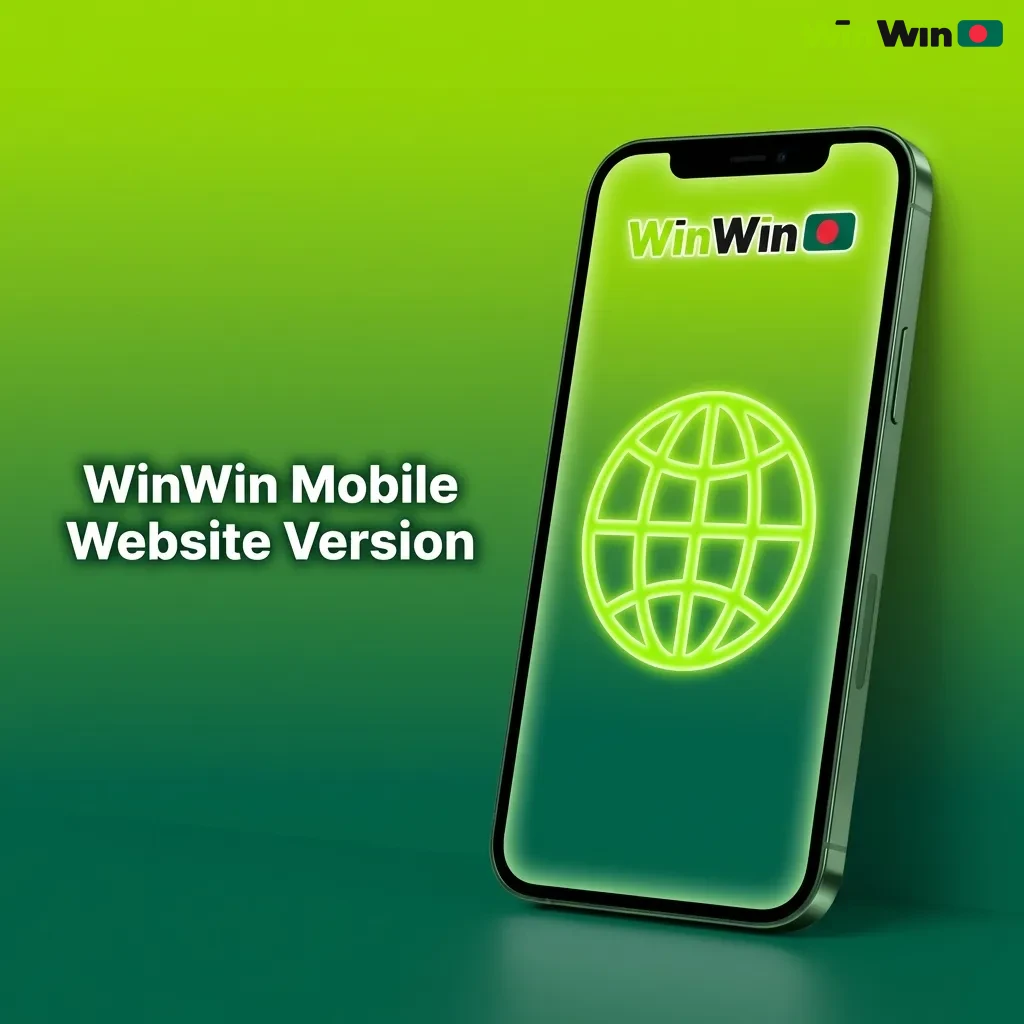 WinWin mobile website interface showing betting and casino games accessible on smartphones and tablets via browser