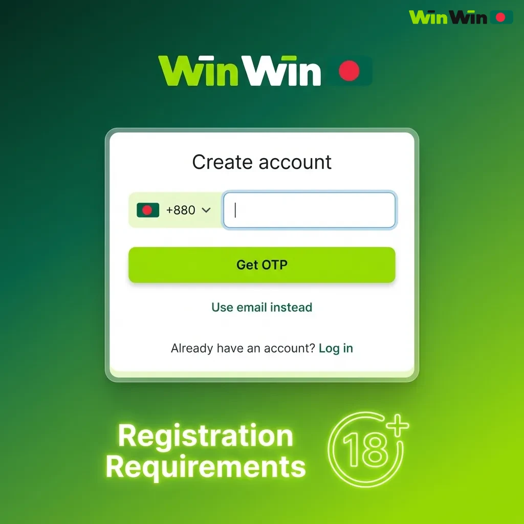 Registration requirements for online betting in Bangladesh including age verification and account rules