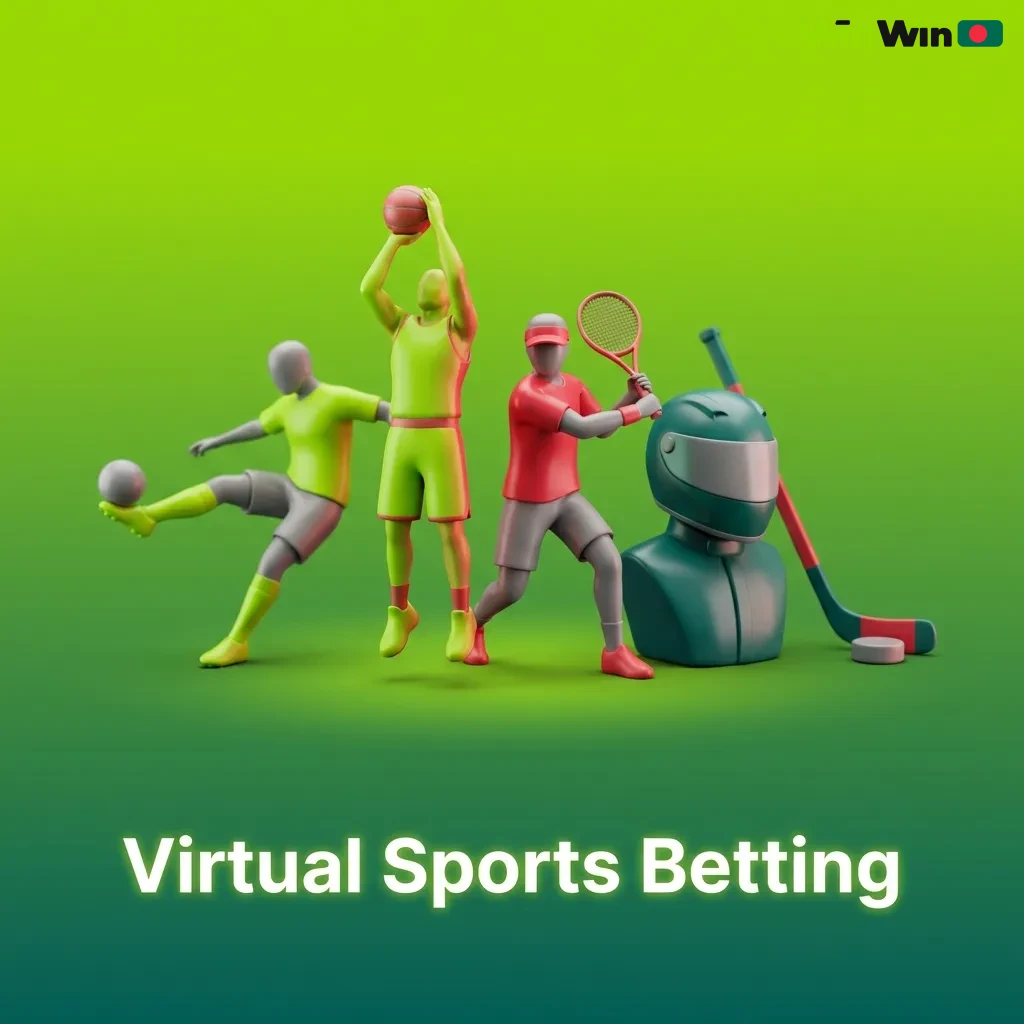 RNG-powered virtual sports betting interface showing quick-play football, horse racing, and tennis matches with 24/7 availability