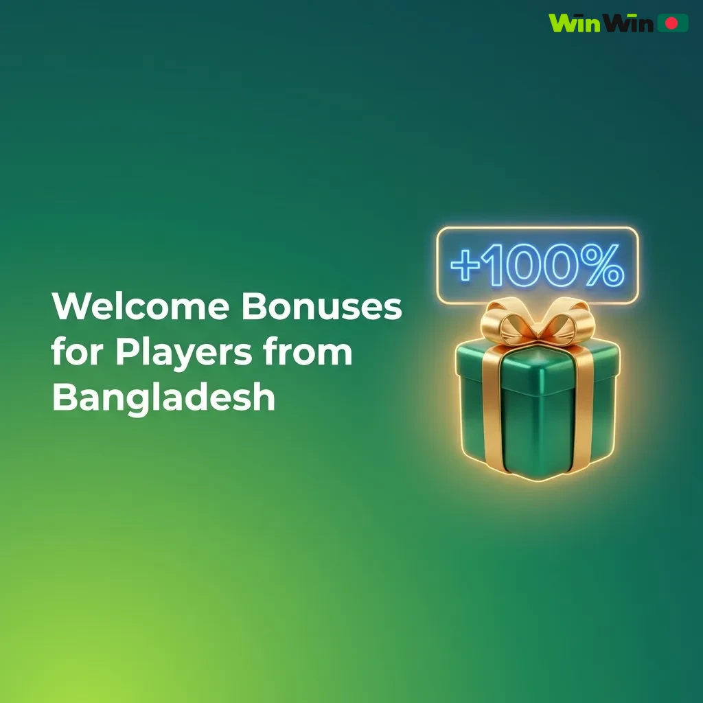 Bangladesh players receiving welcome bonus package with 200% match and free spins on casino slots and sports betting